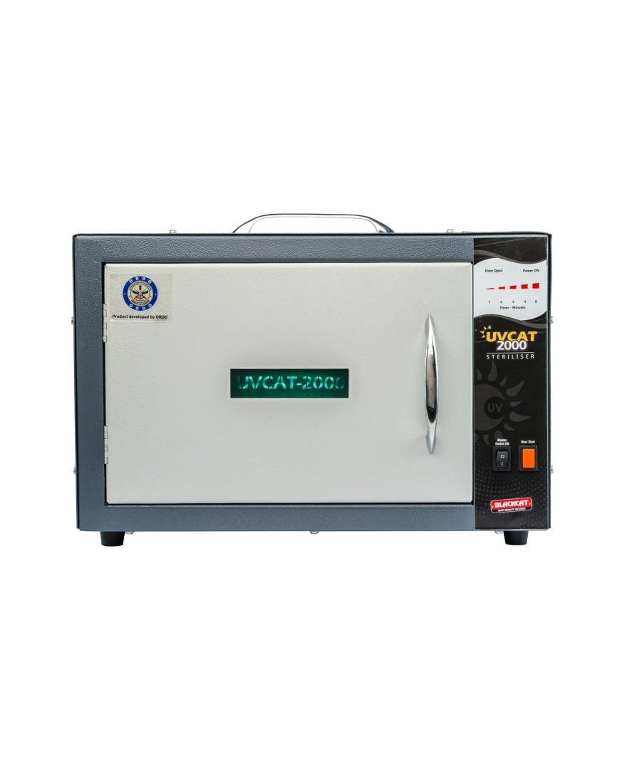 Blackcat DRDO Developed UVC Sterilization Box UVCAT-2000;